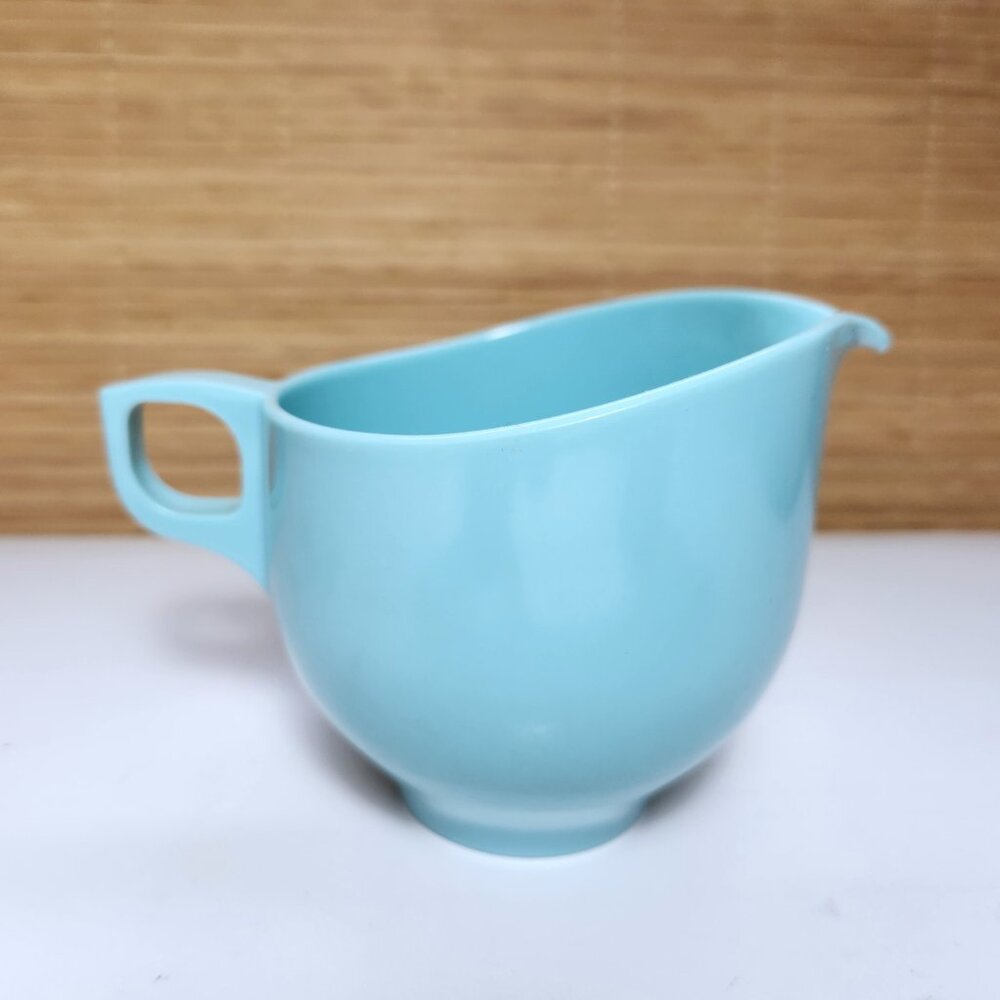 Melmac III Creamer Turquoise Vintage1960s Plastomer Ltd. Made In Canada - Picture 4 of 6